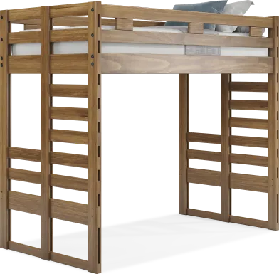 Kids Creekside 2.0 Chestnut Twin Loft Bed