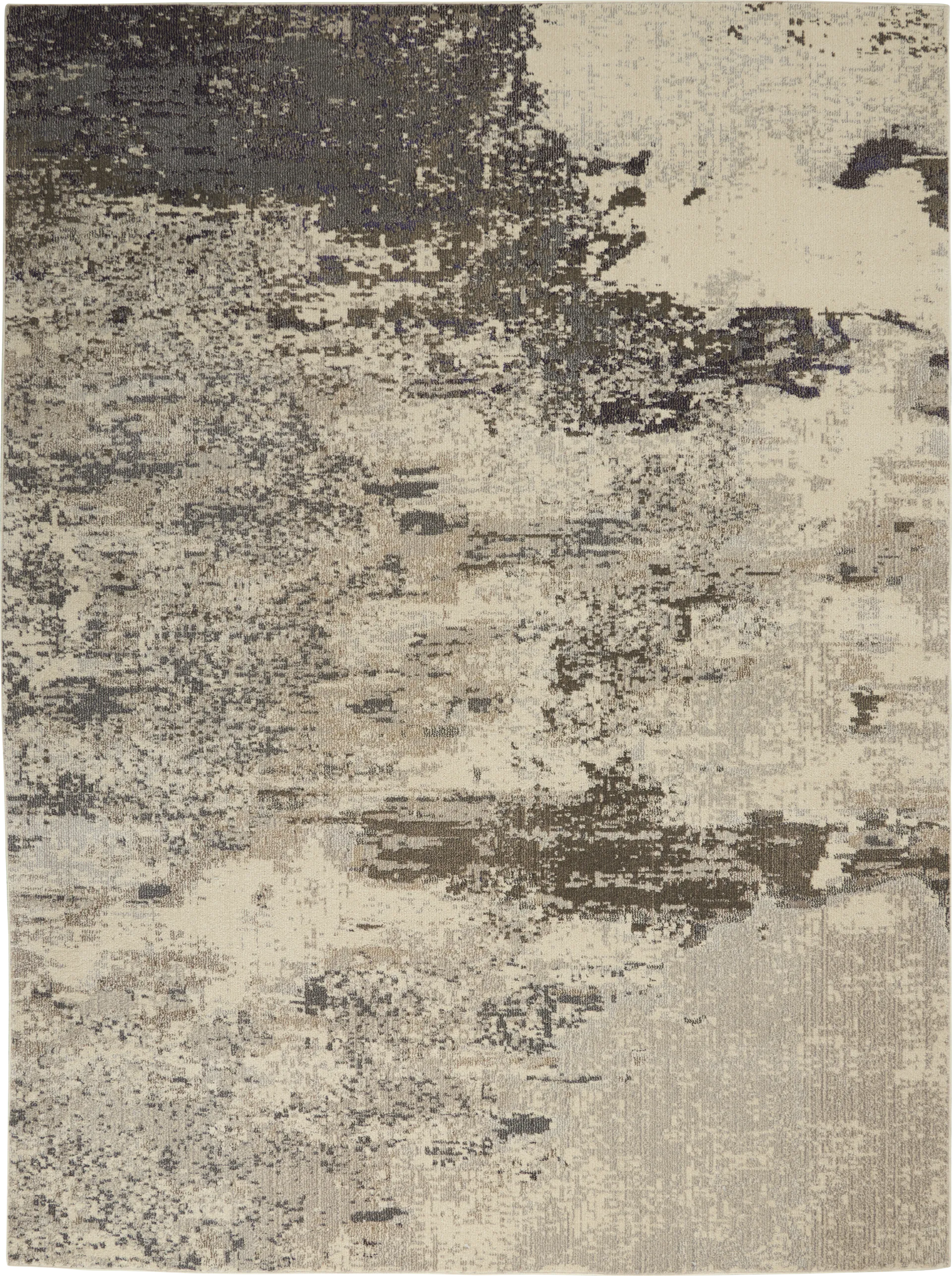 Celestial Sky Ivory 5.25' x 7.25' Rug - Image 1