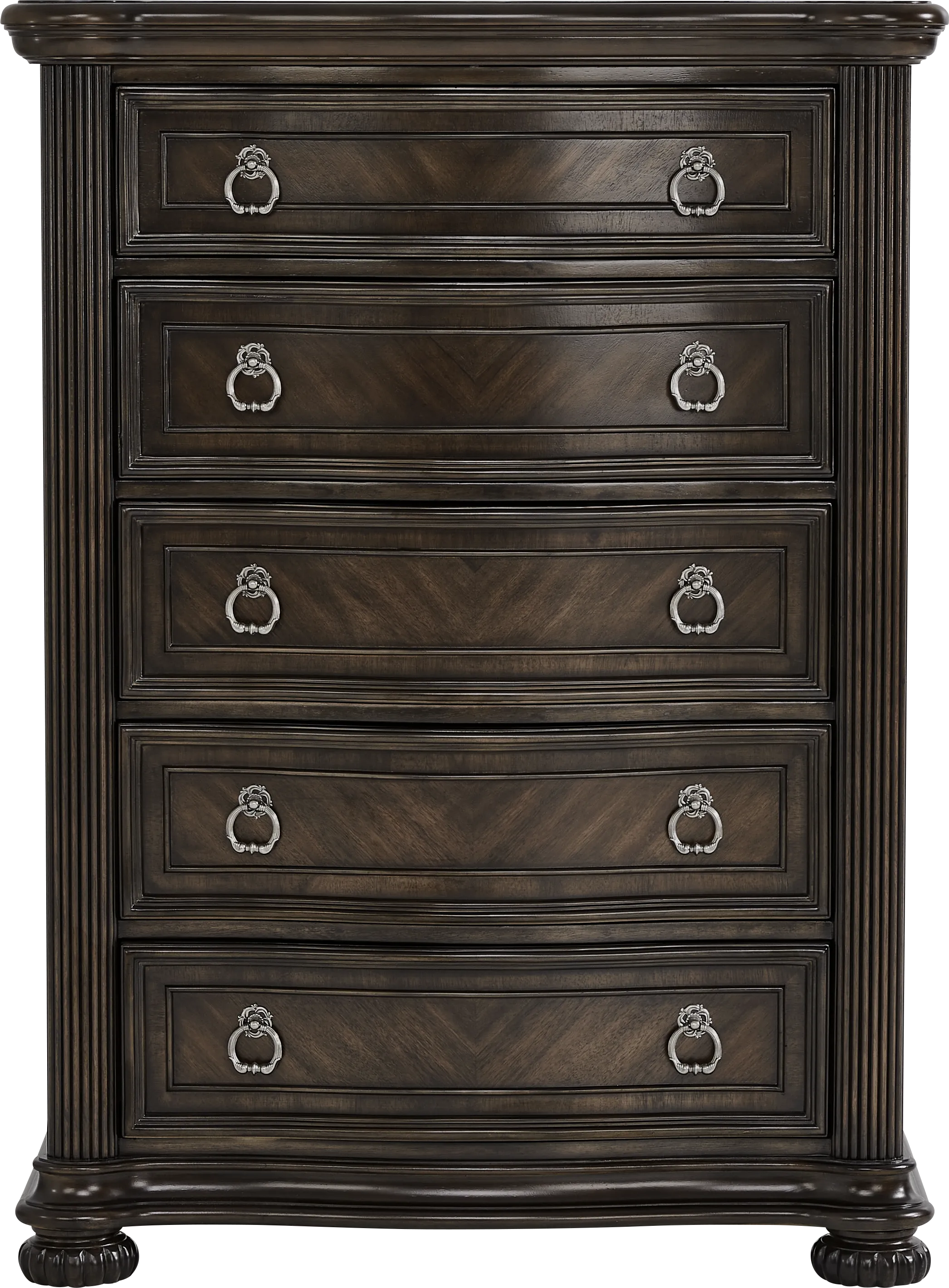 Gallagher Avenue Brown 5 Pc Queen Bedroom - Thumbnail - Image 5