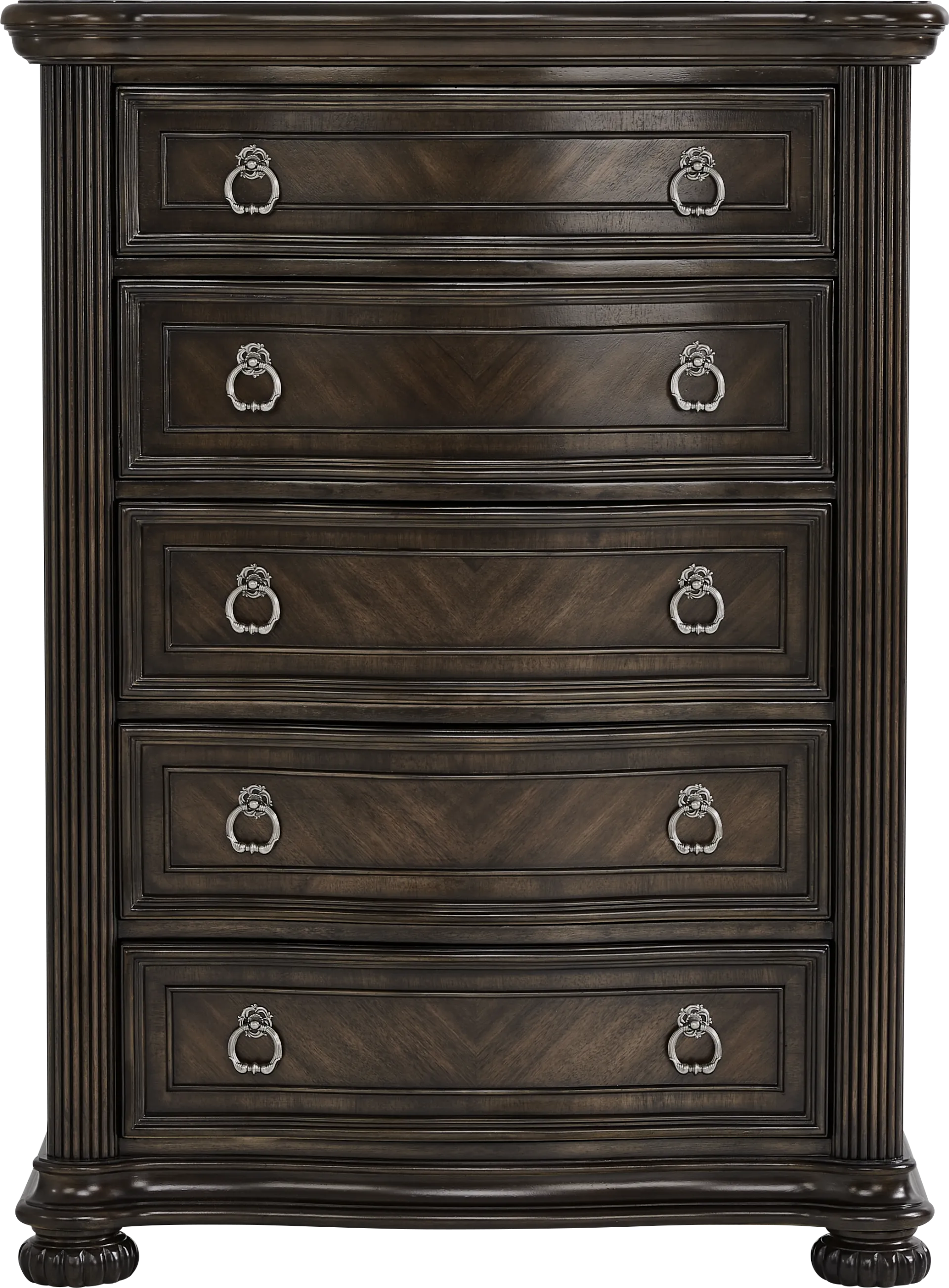 Gallagher Avenue Brown 5 Pc Queen Bedroom - Image 5