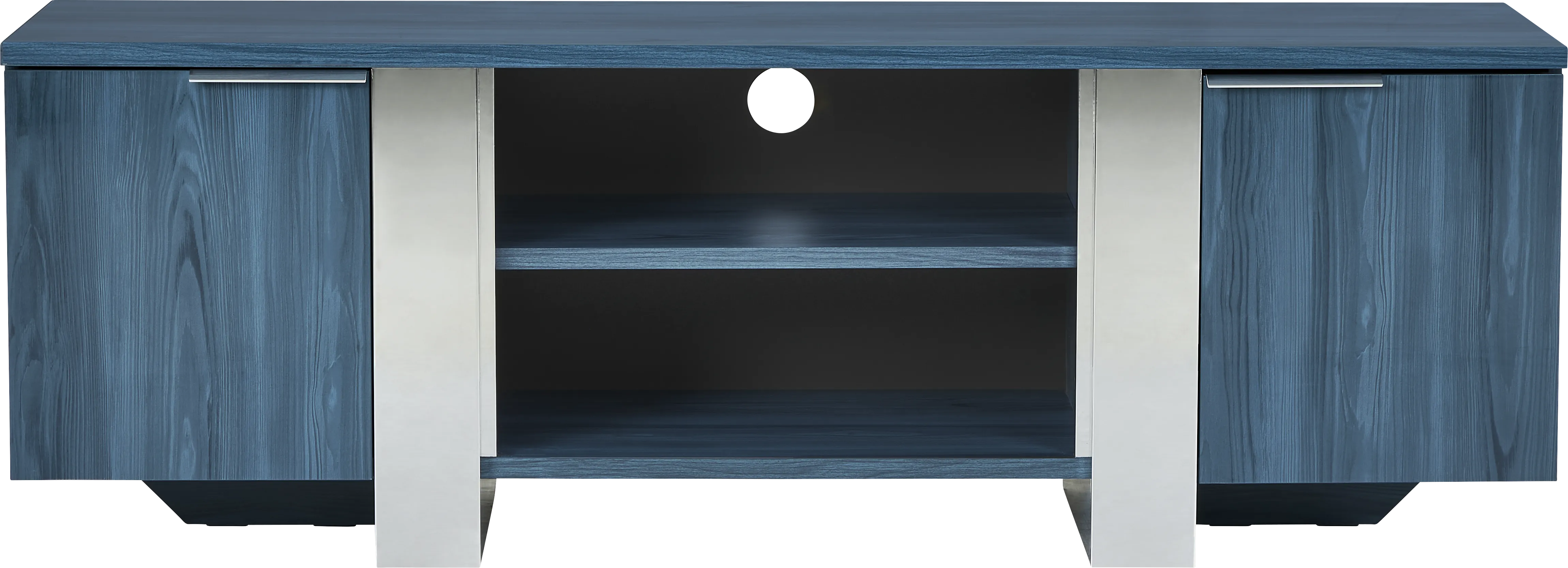 Heatherview Blue 70 in. Console - Thumbnail - Image 1