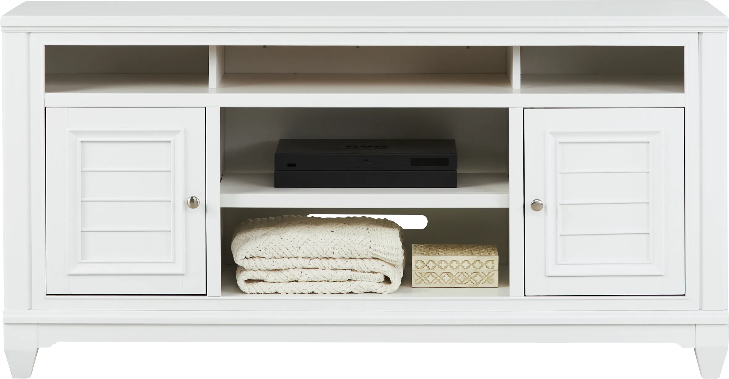 Hilton Head White 66 in. Console - Thumbnail - Image 1