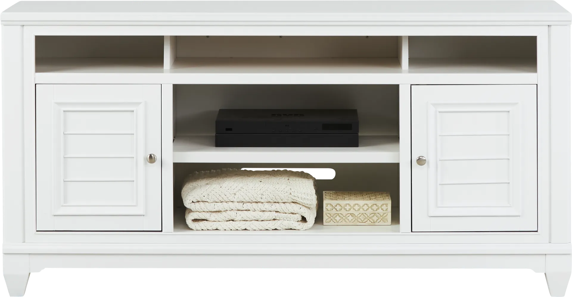 Hilton Head White 66 in. Console - Image 1