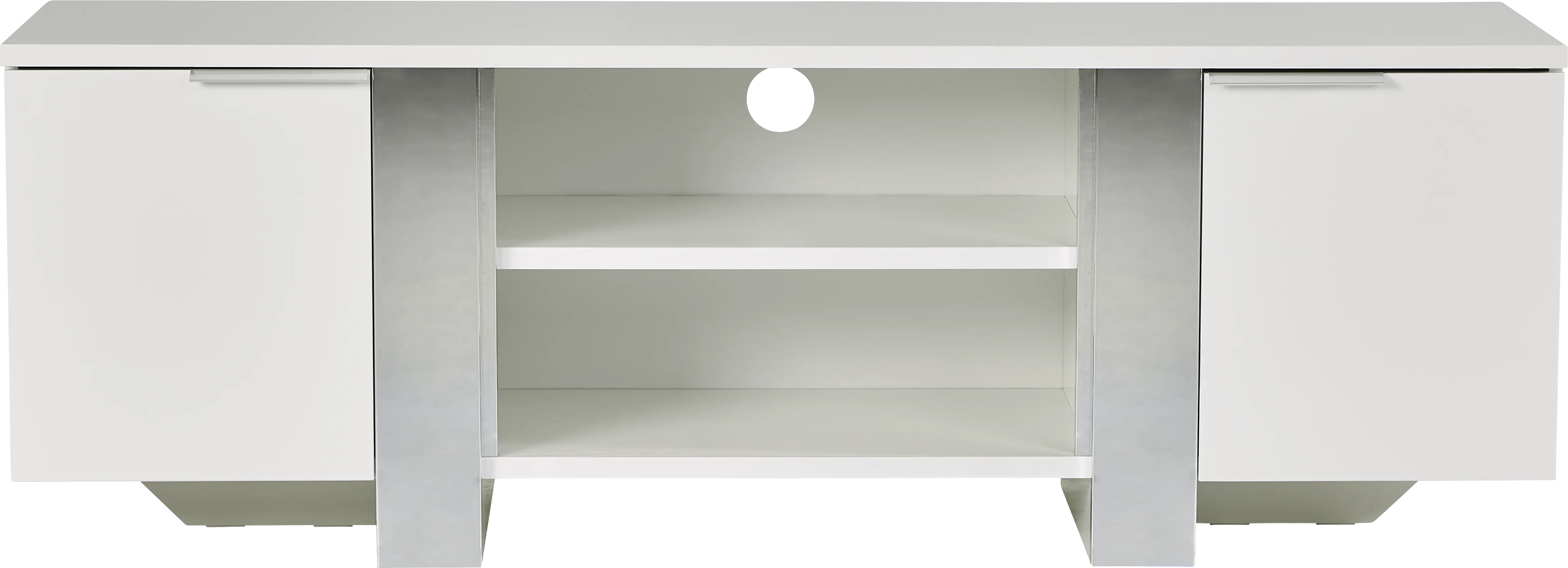 Heatherview White 70 in. Console - Thumbnail - Image 1