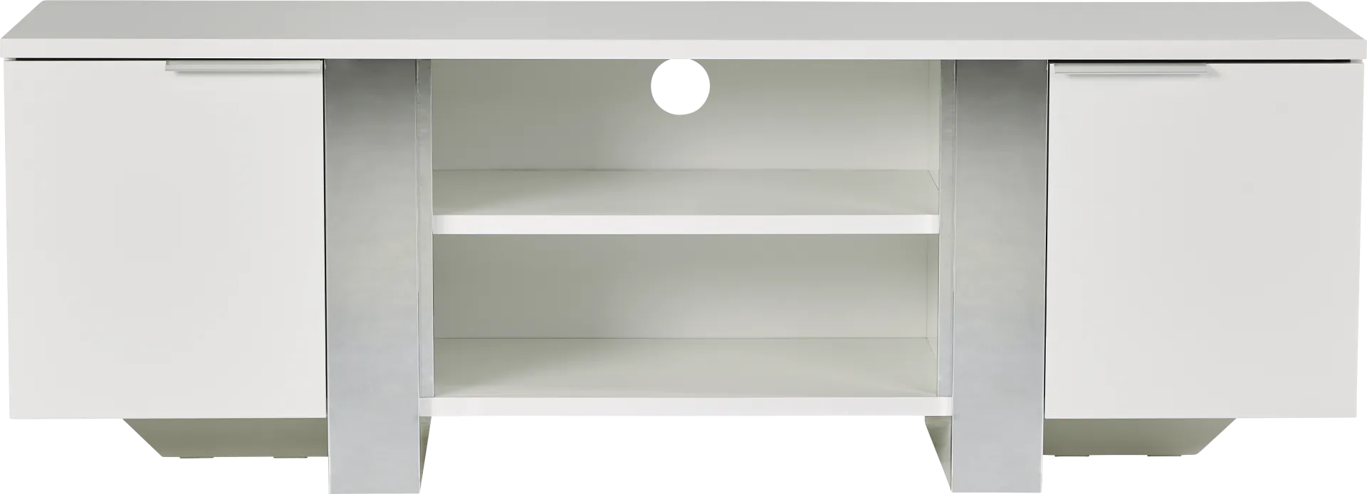 Heatherview White 70 in. Console - Image 1
