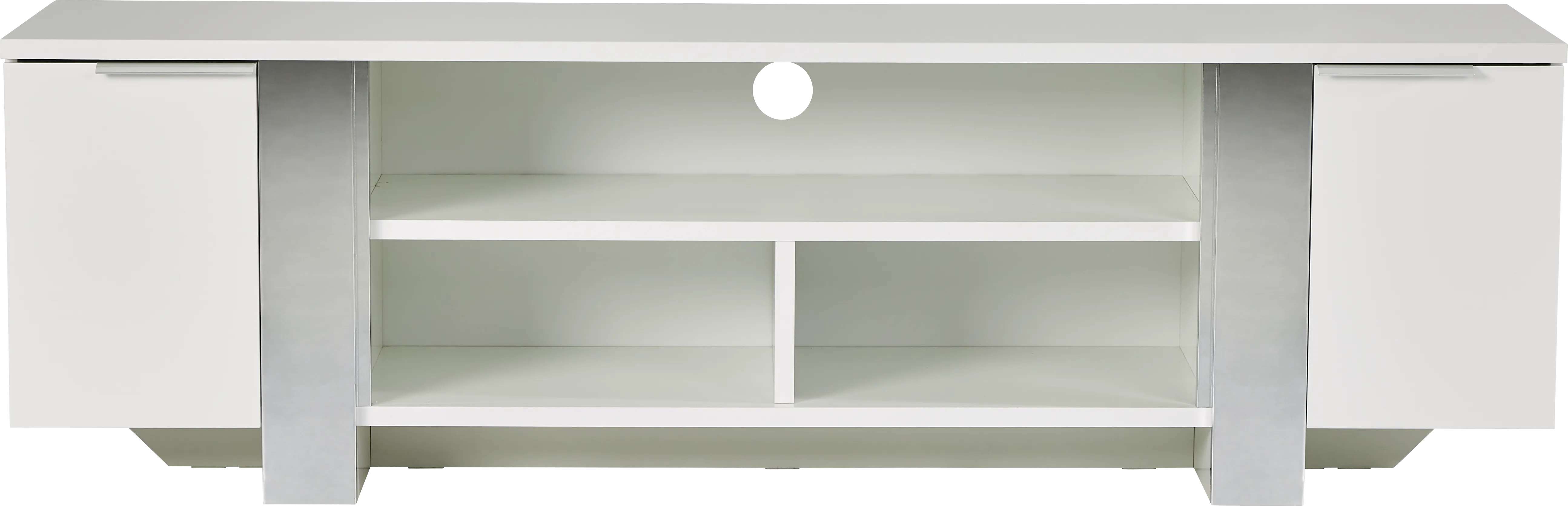 Heatherview White 79 in. Console - Thumbnail - Image 1