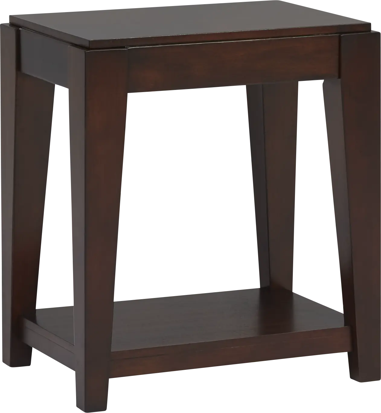 Cassara Cherry Chairside Table