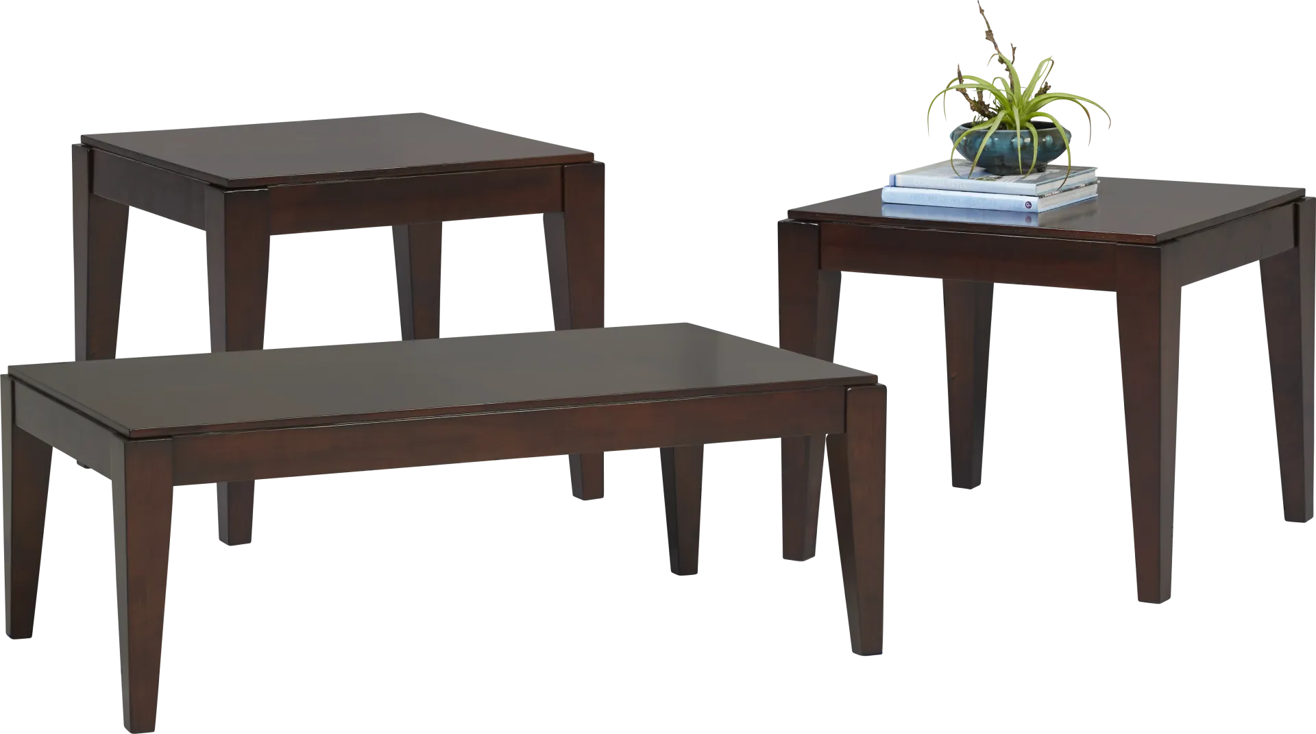 Cassara Cherry 3 Pc Table Set - Image 1