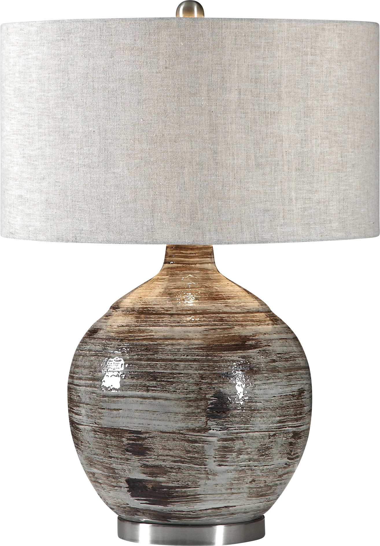 Sutton Club Gray Lamp - Image 1