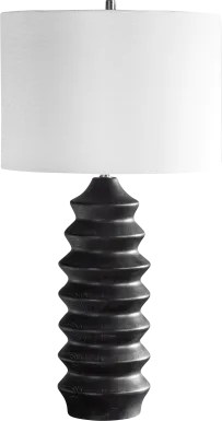Henry Shade Black Lamp