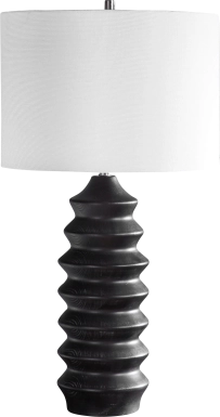 Henry Shade Black Lamp