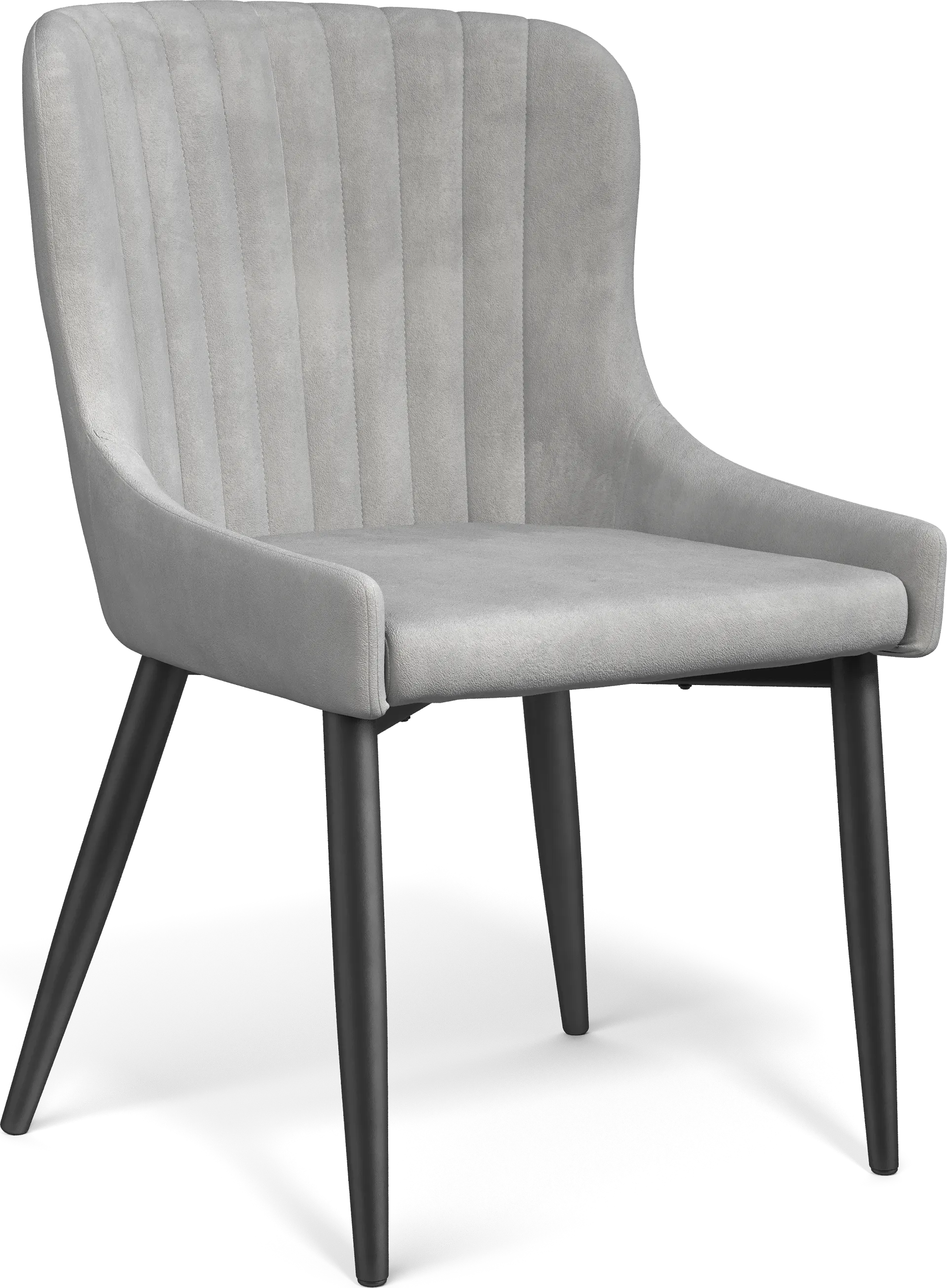 Emeric Gray Side Chair - Image 1