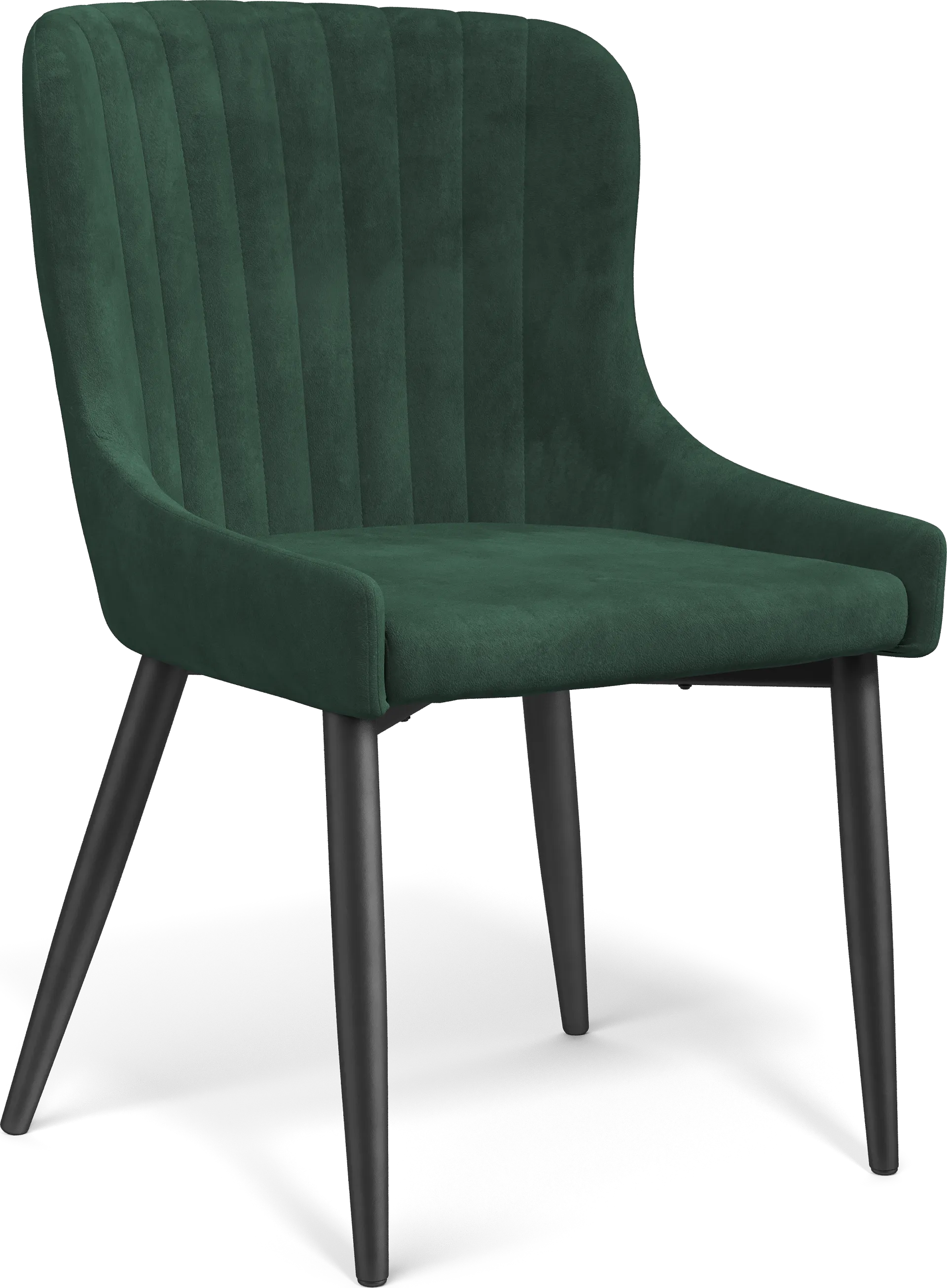 Axia Black 5 Pc Dining Room with Emerald Chairs - Image 3