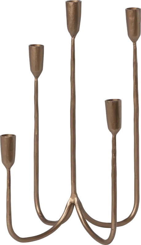 Copalis I Brass Candelabra
