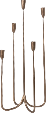 Copalis II Brass Candelabra