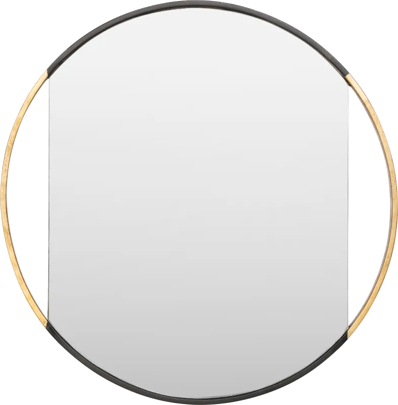 Candellia II Gold Wall Mirror
