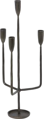 Crestloch I Black Candelabra