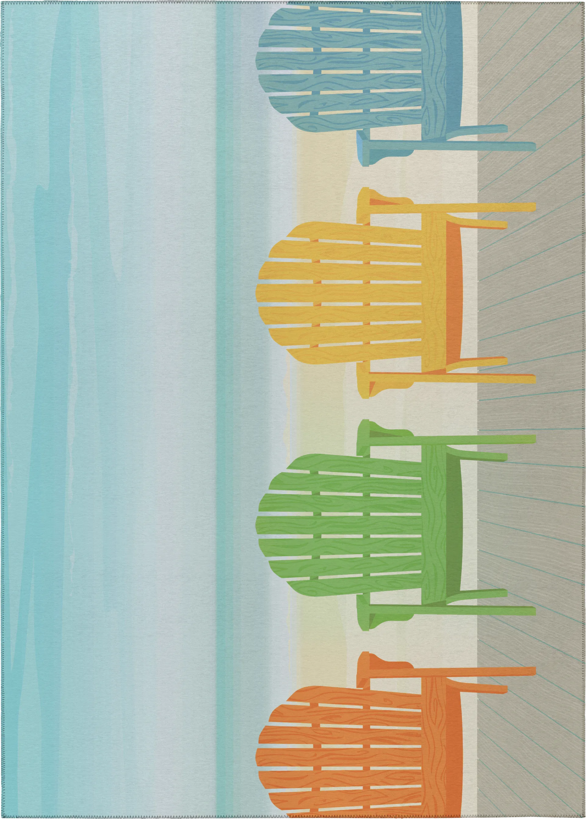 Macapa Multi 5' x 8' Rug - Image 1