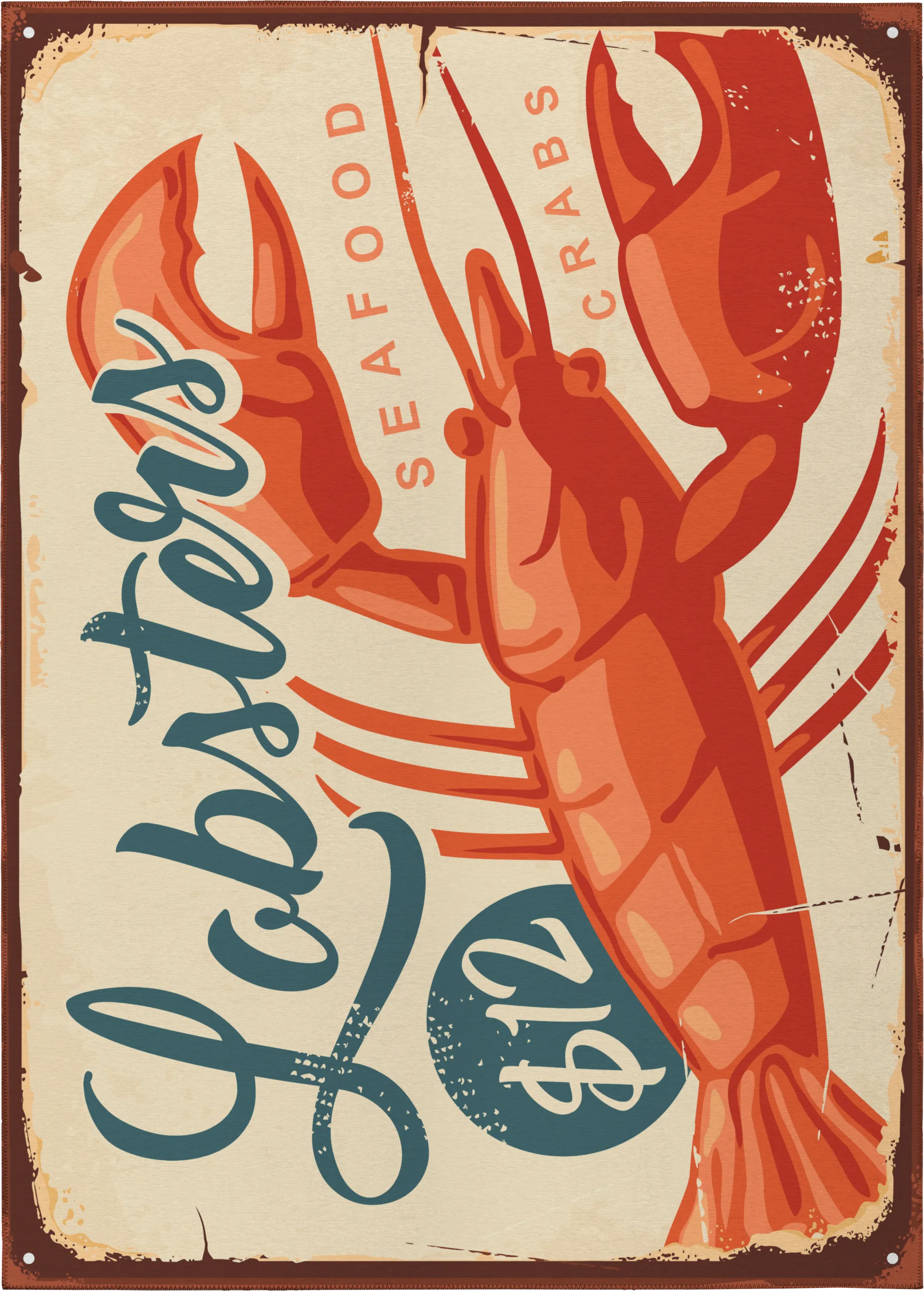 Magallan Beige 5' x 8' Rug - Image 1