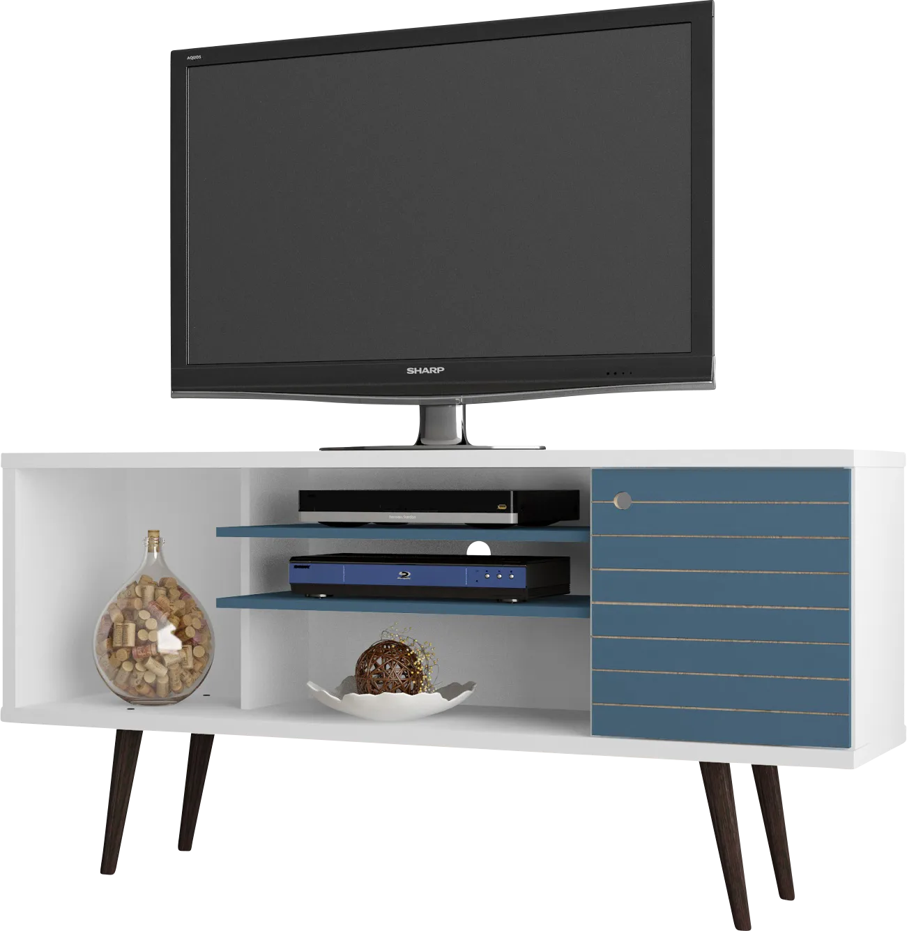 Guemes I Blue 53.5 in. Console - Thumbnail - Image 1