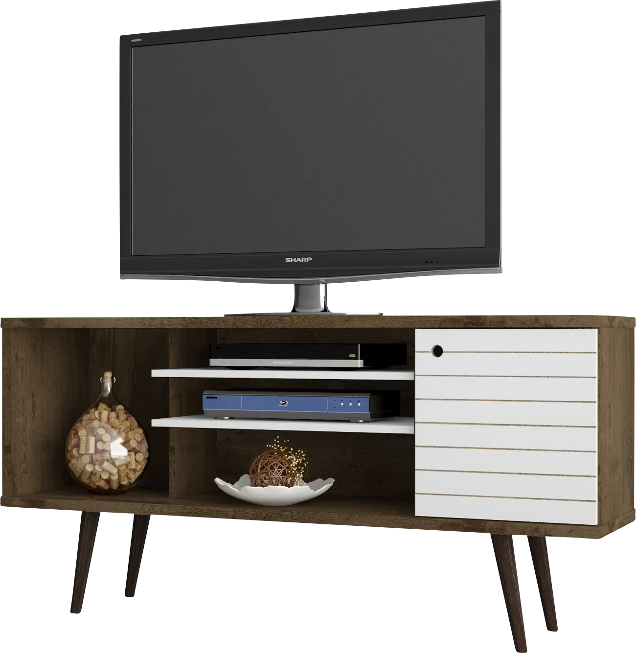 Guemes II White 53.5 in. Console - Image 1