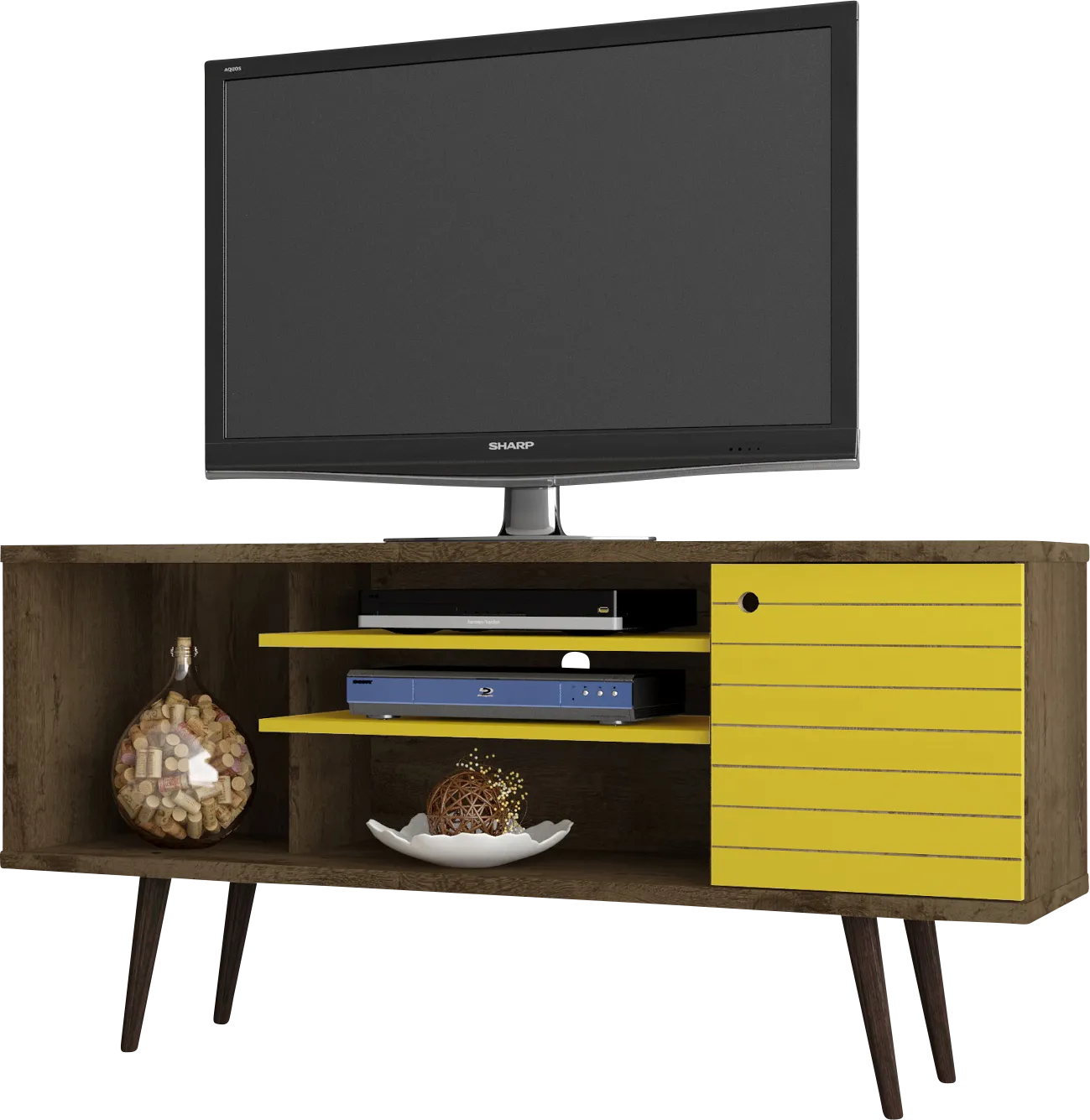 Guemes II Yellow 53.5 in. Console - Thumbnail - Image 1