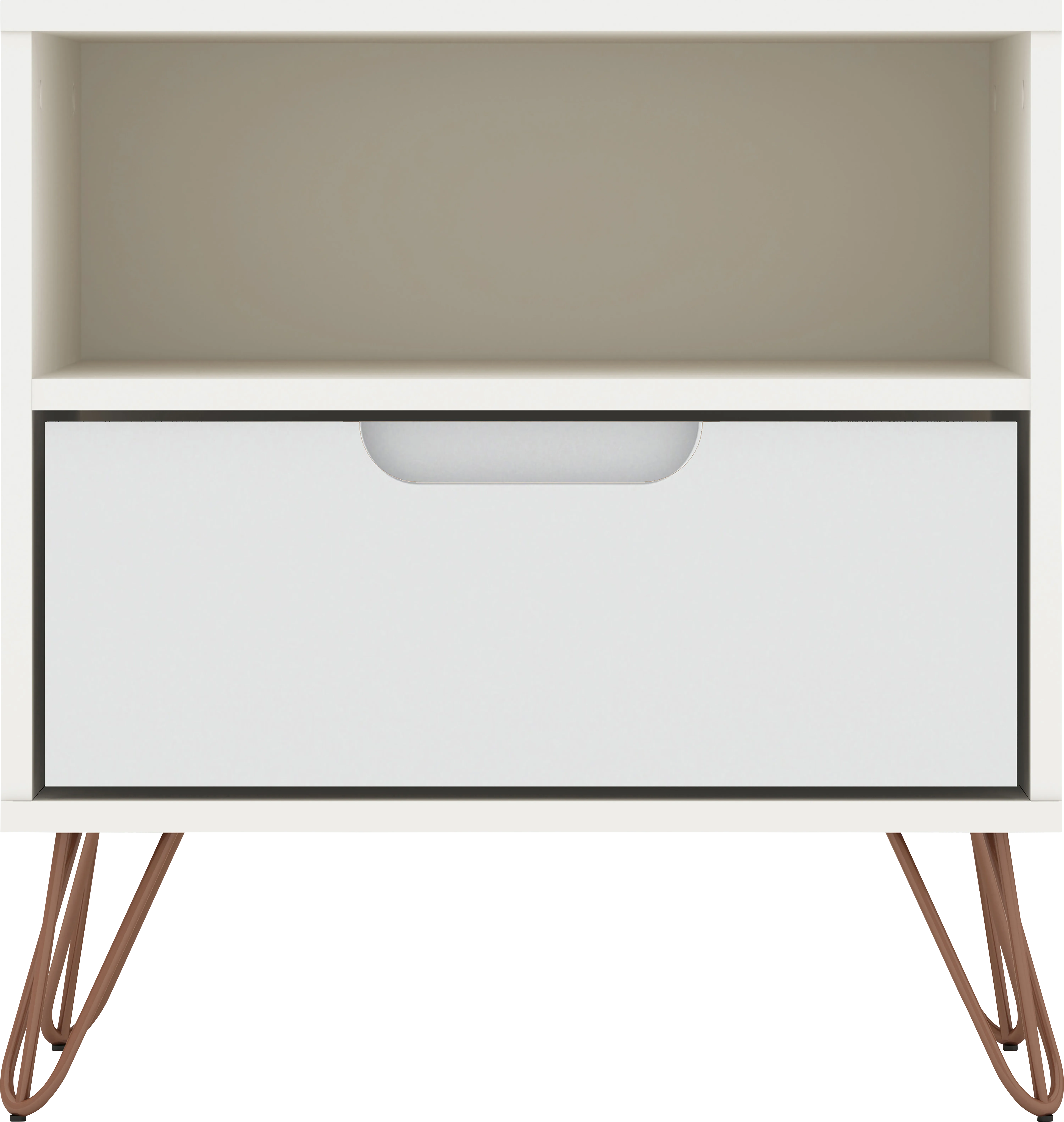 Camomile IV White Nightstand - Thumbnail - Image 1