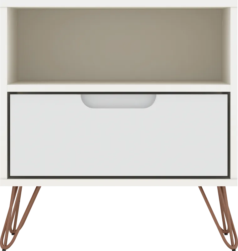 Camomile IV White Nightstand