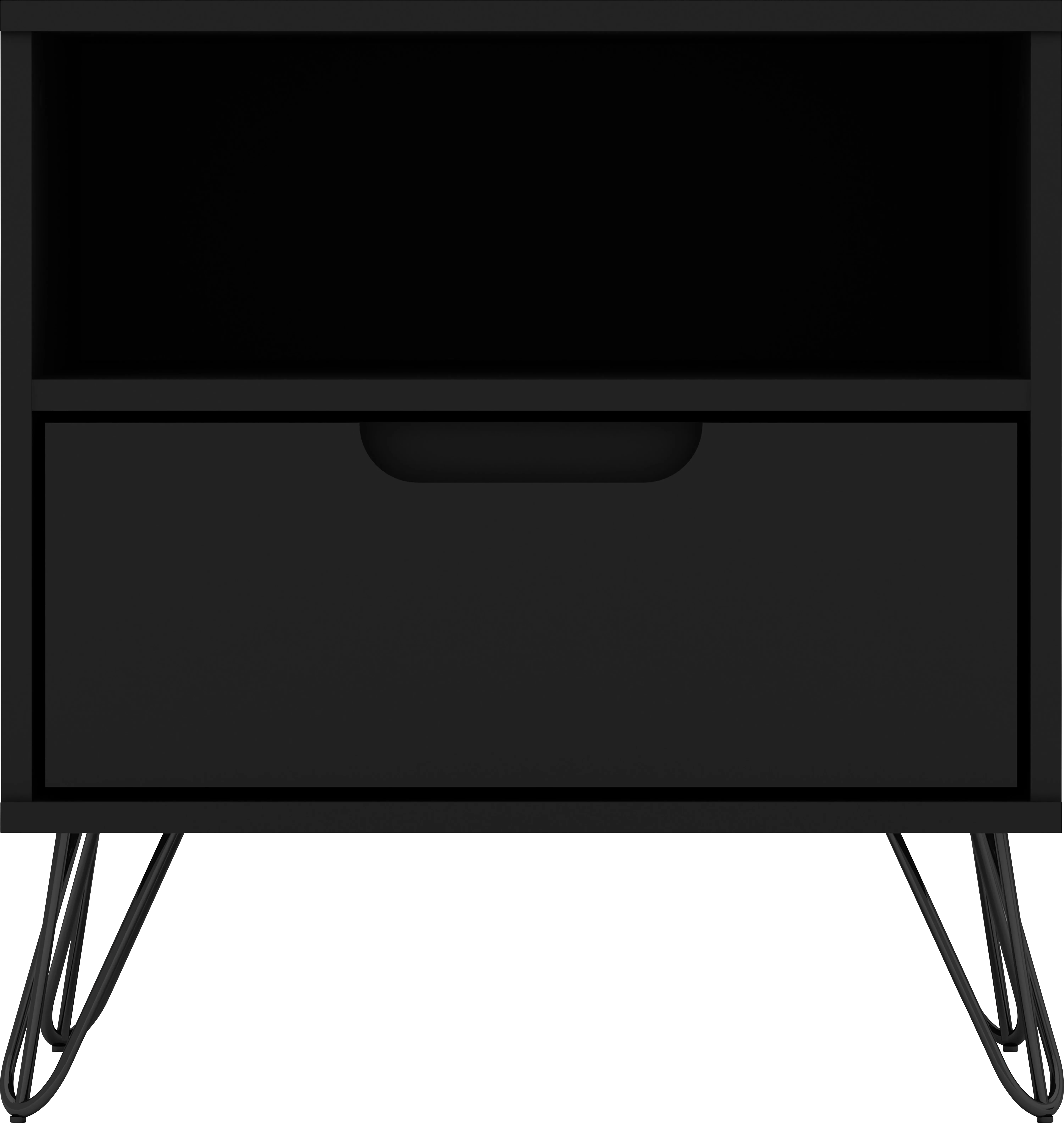 Camomile IV Black Nightstand