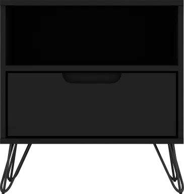 Camomile IV Black Nightstand