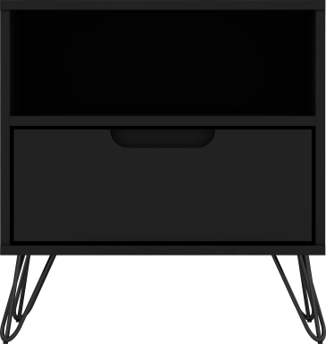 Camomile IV Black Nightstand