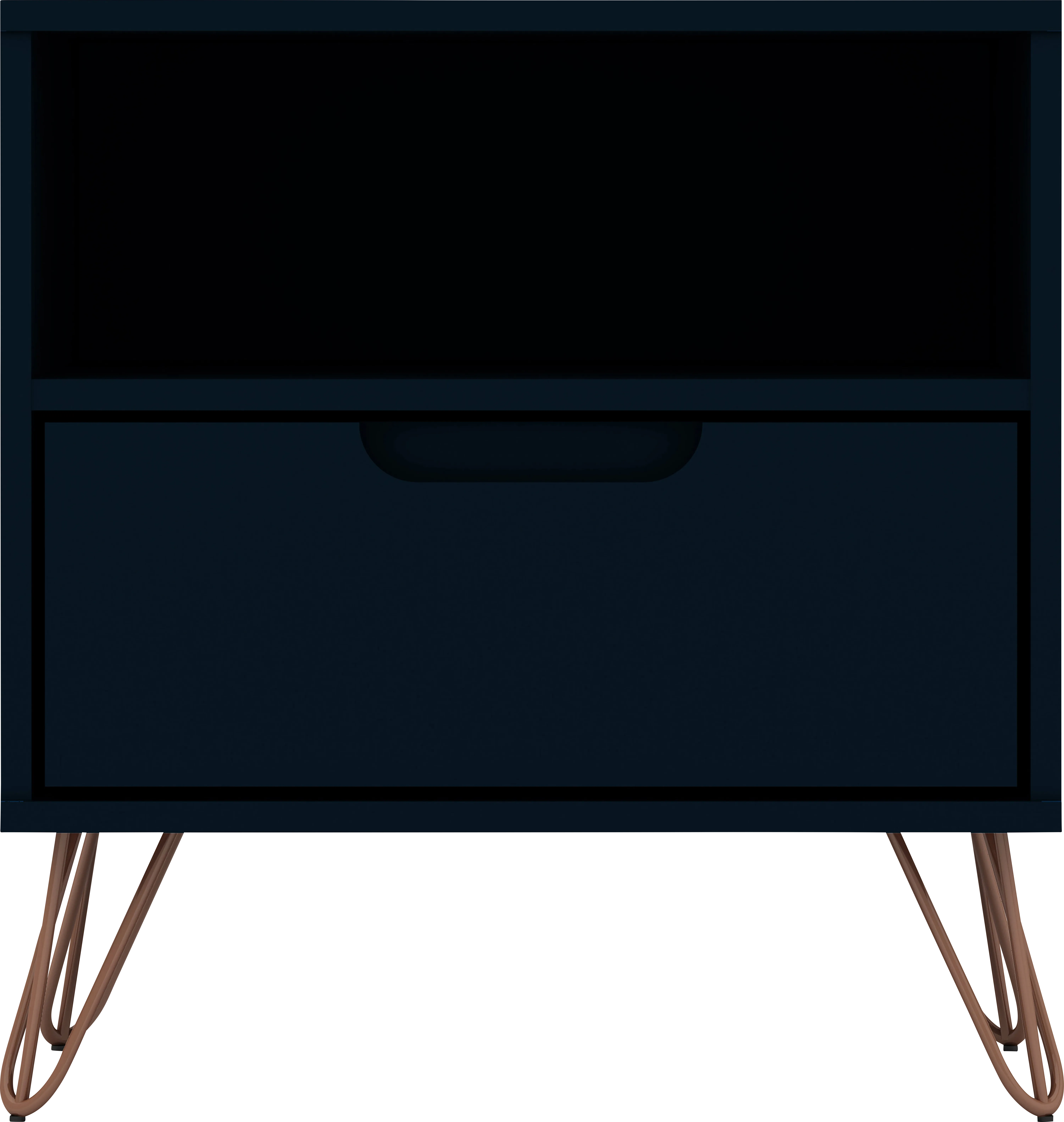Camomile IV Midnight Blue Nightstand - Thumbnail - Image 1