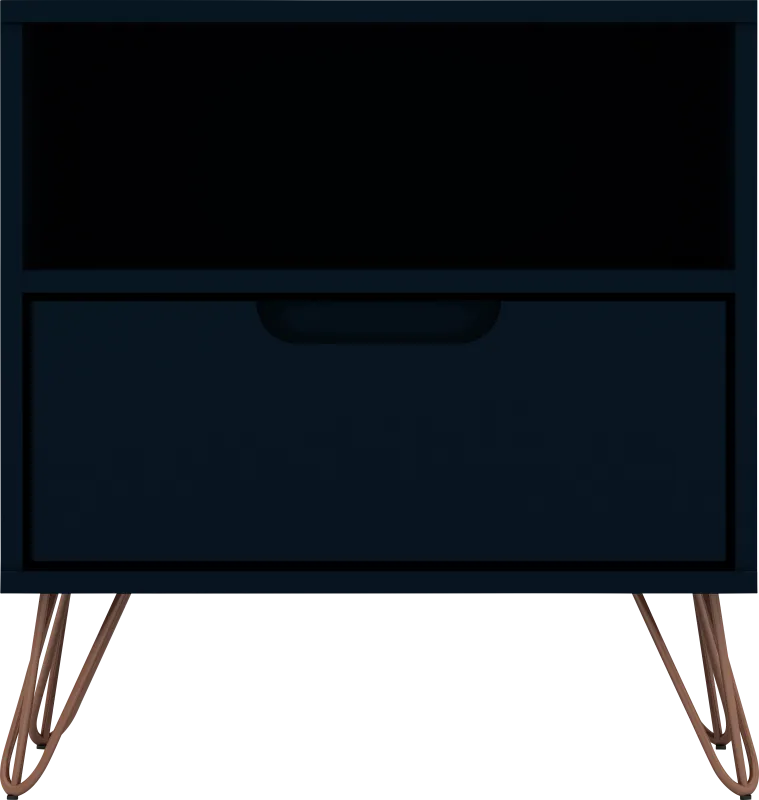 Camomile IV Midnight Blue Nightstand
