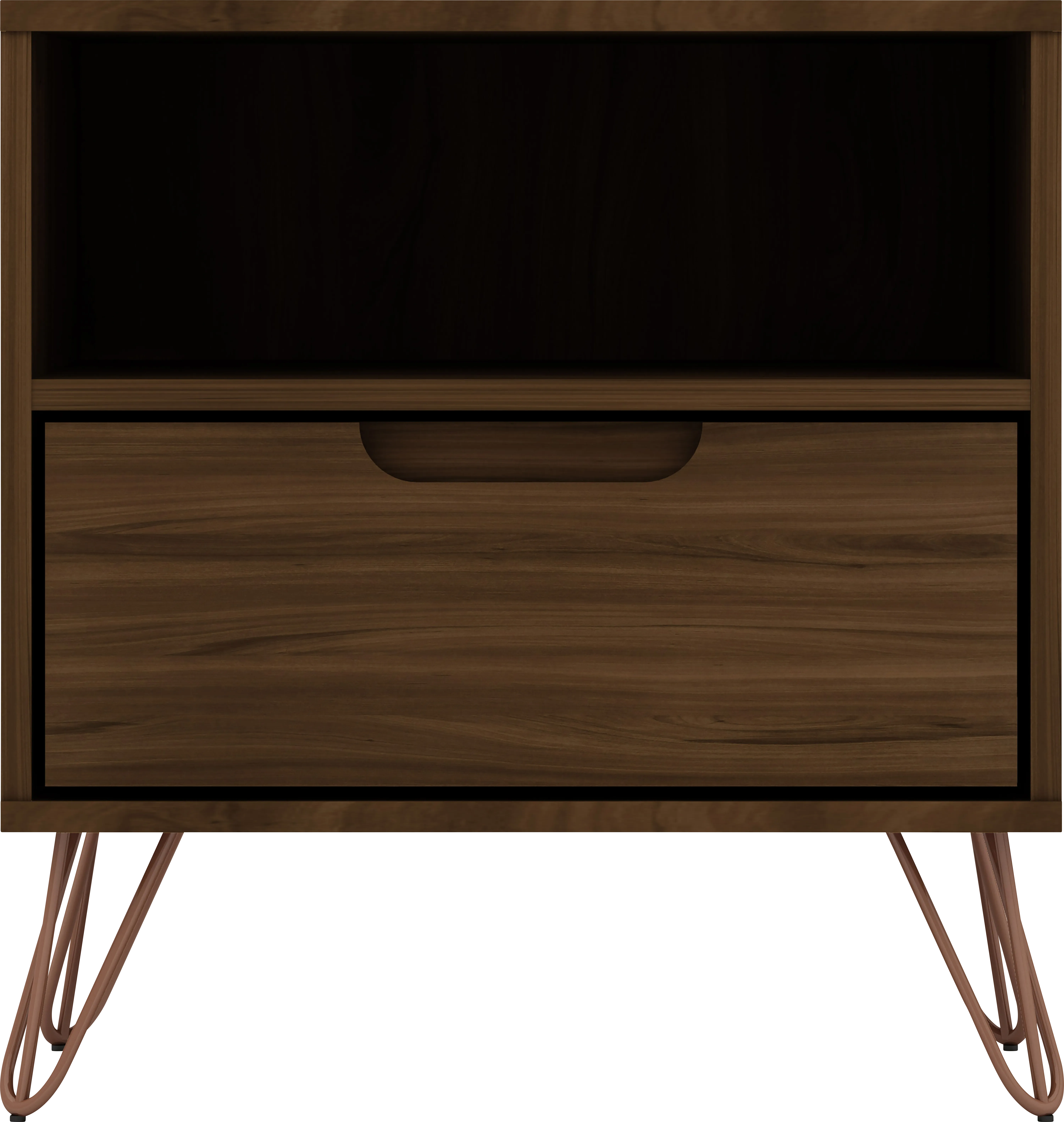 Camomile IV Brown Nightstand - Thumbnail - Image 1