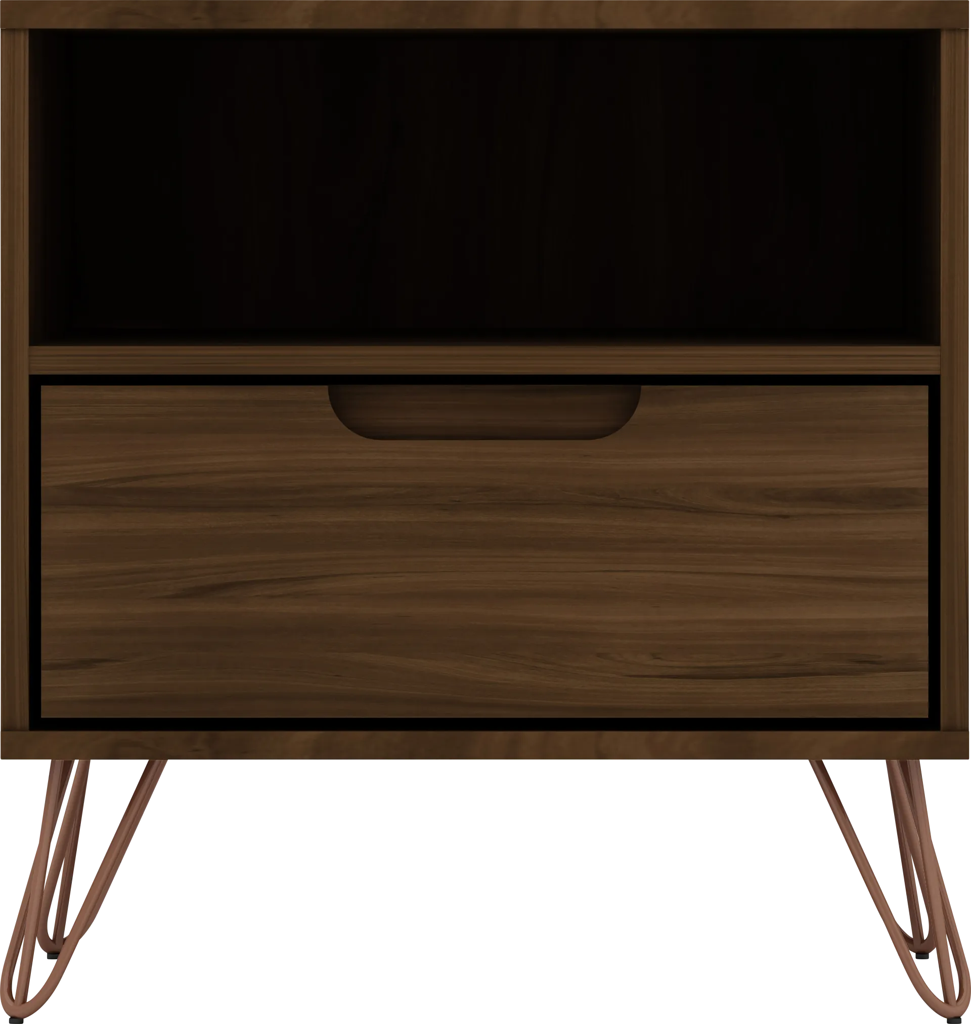 Camomile IV Brown Nightstand - Image 1