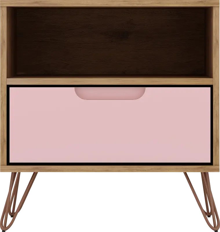 Camomile IV Pink Nightstand