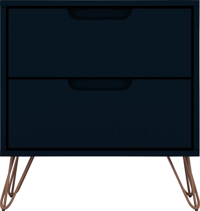 Camomile V Midnight Blue Nightstand