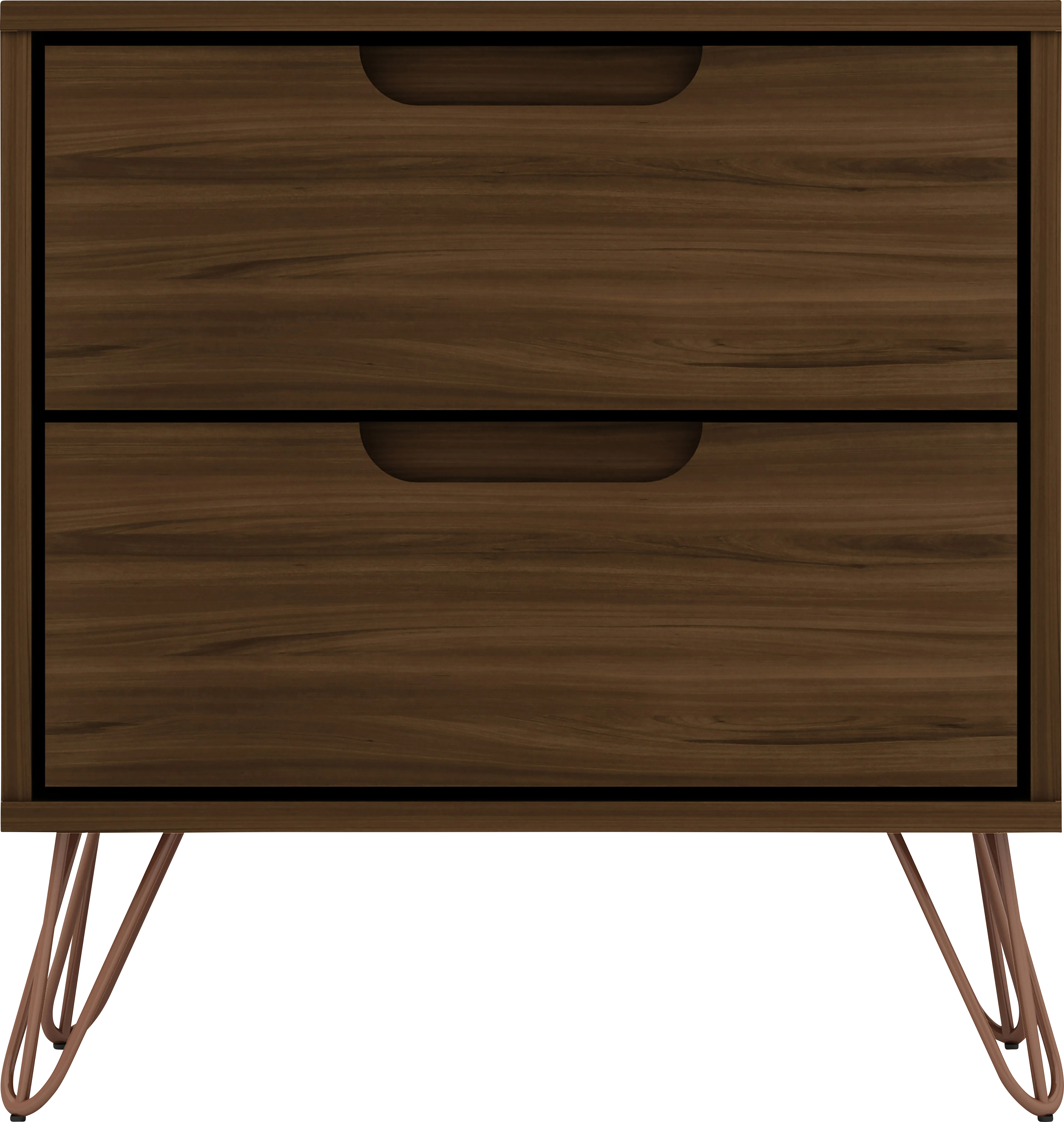 Camomile V Brown Nightstand - Thumbnail - Image 1