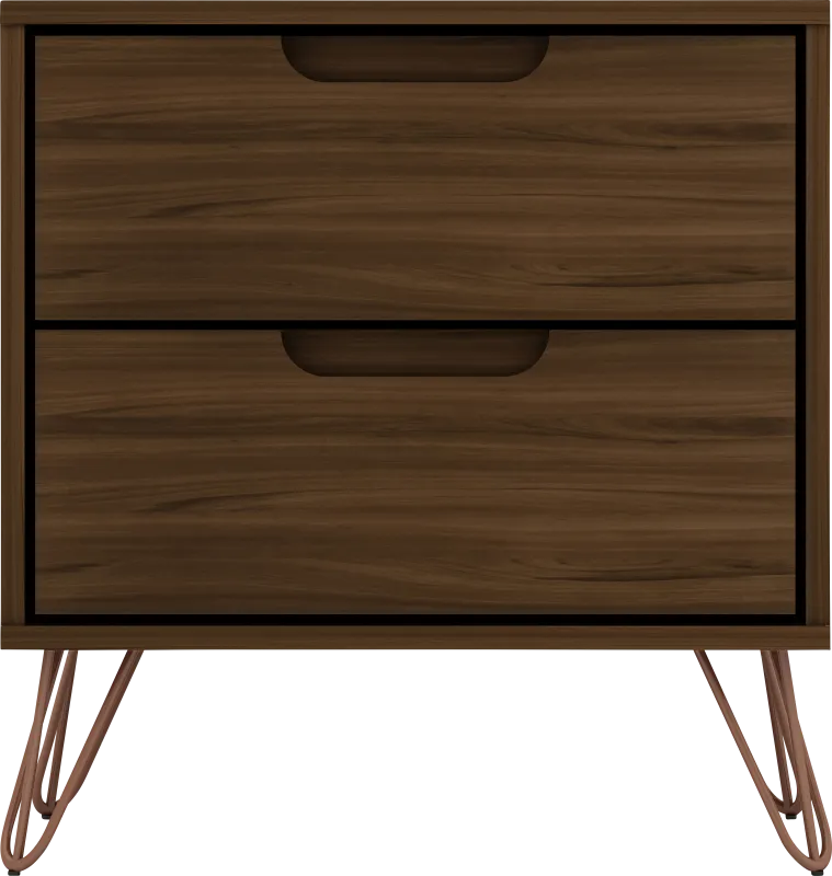 Camomile V Brown Nightstand