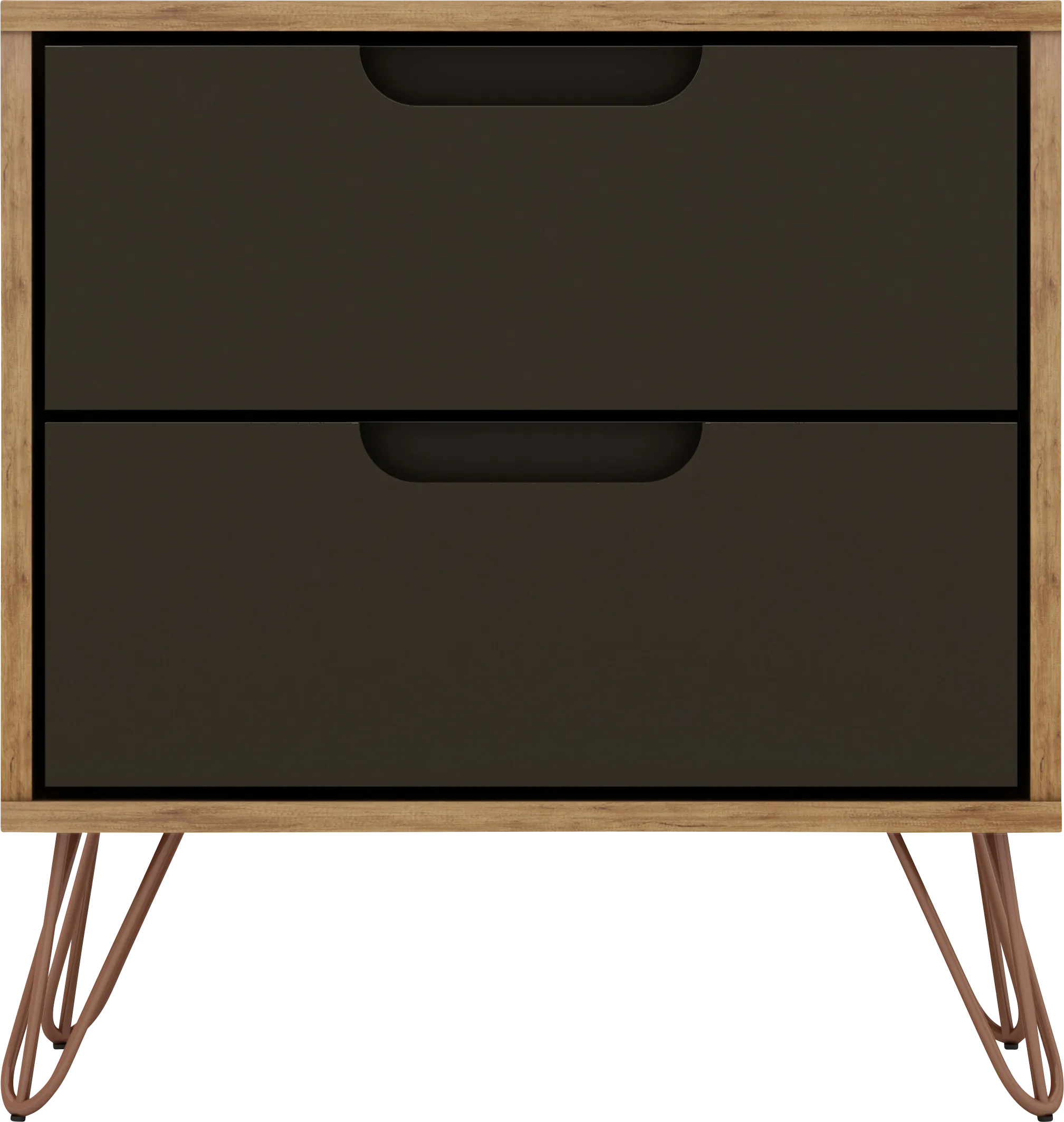 Camomile V Gray Nightstand