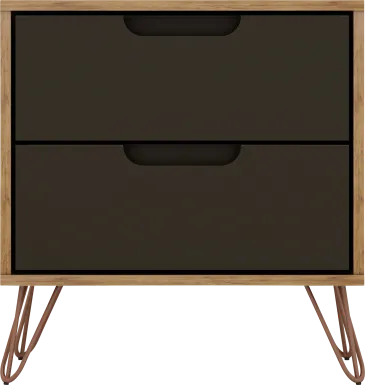 Camomile V Gray Nightstand