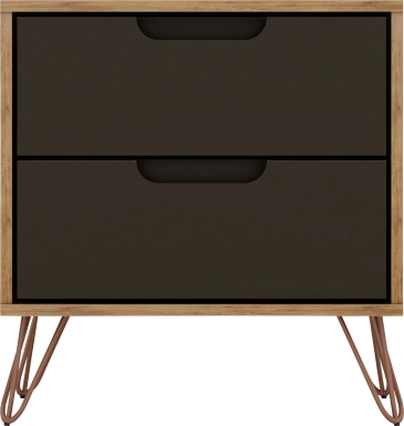 Camomile V Gray Nightstand