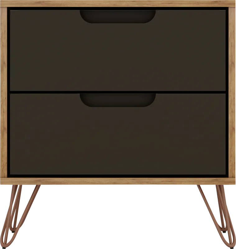 Camomile V Gray Nightstand