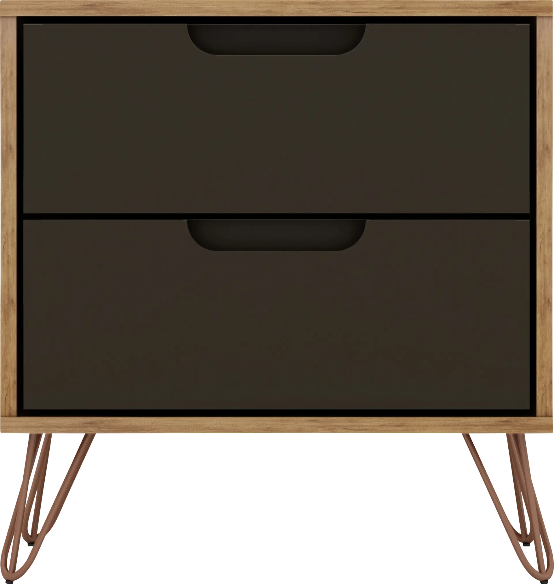Camomile V Gray Nightstand