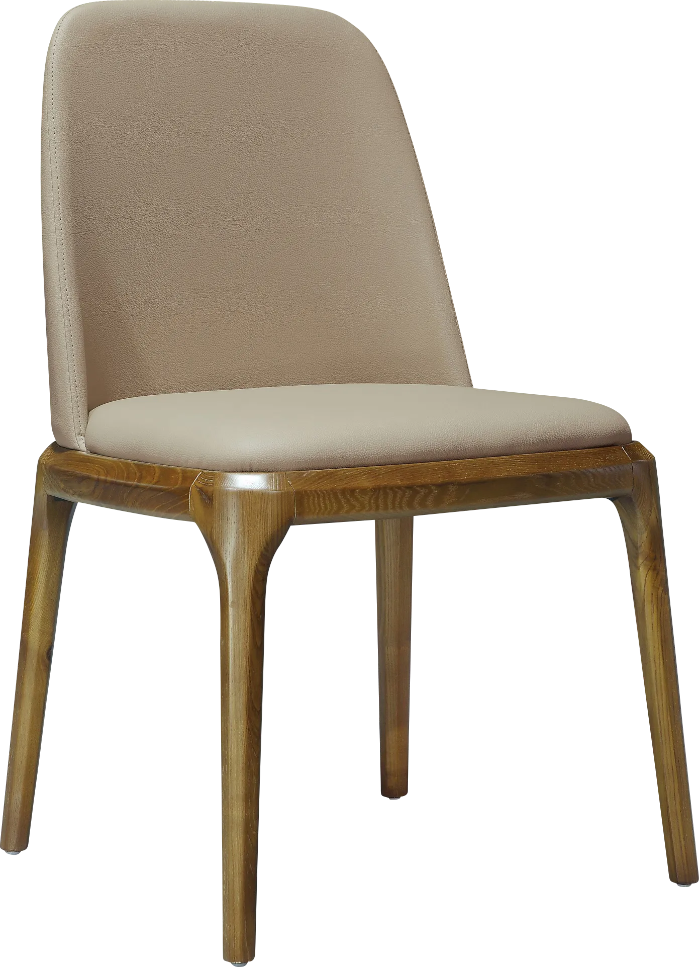 Harbauer Tan Side Chair - Thumbnail - Image 1