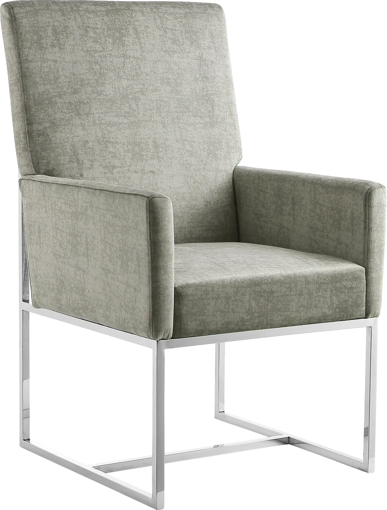 Herrli Steel Gray Arm Chair