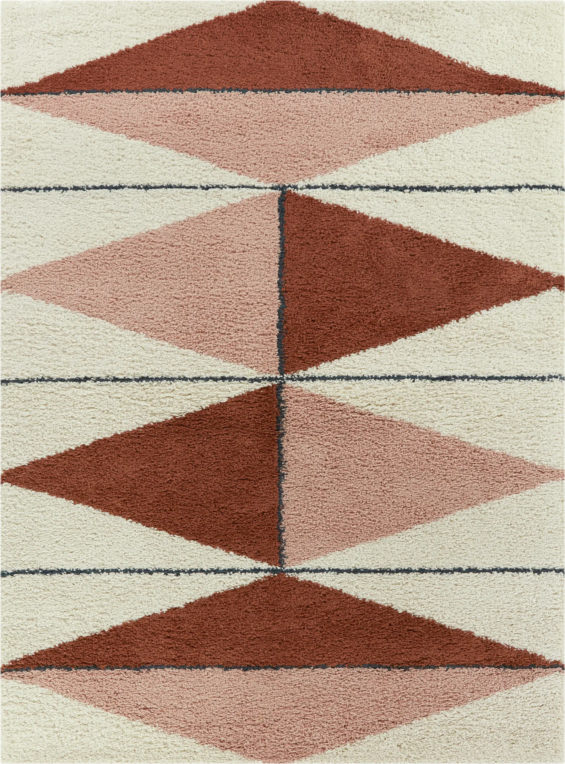 Dereon Cream 5'3 x 7' Rug