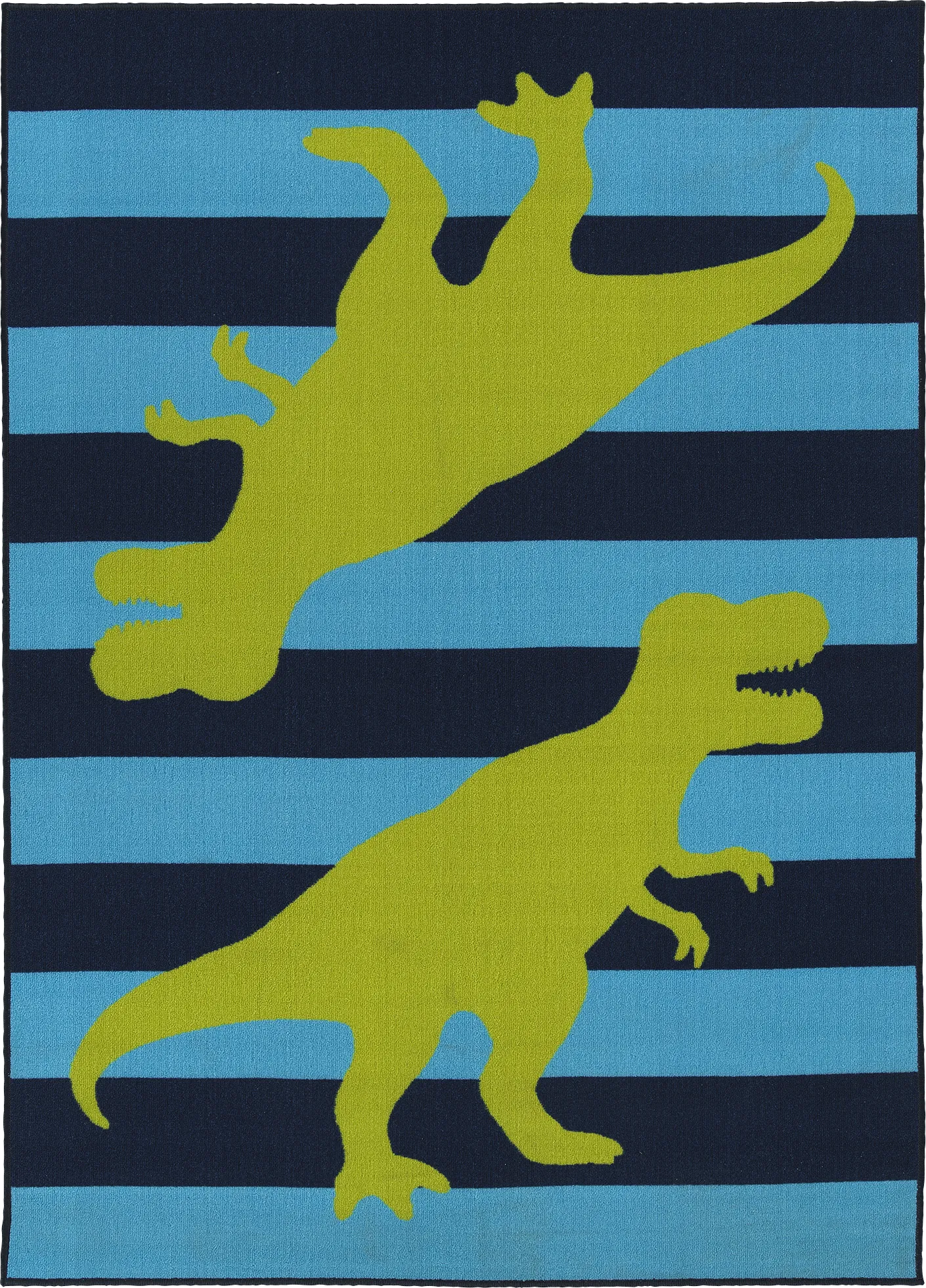 Kids Pentridge Blue 5' x 7' Rug - Image 1