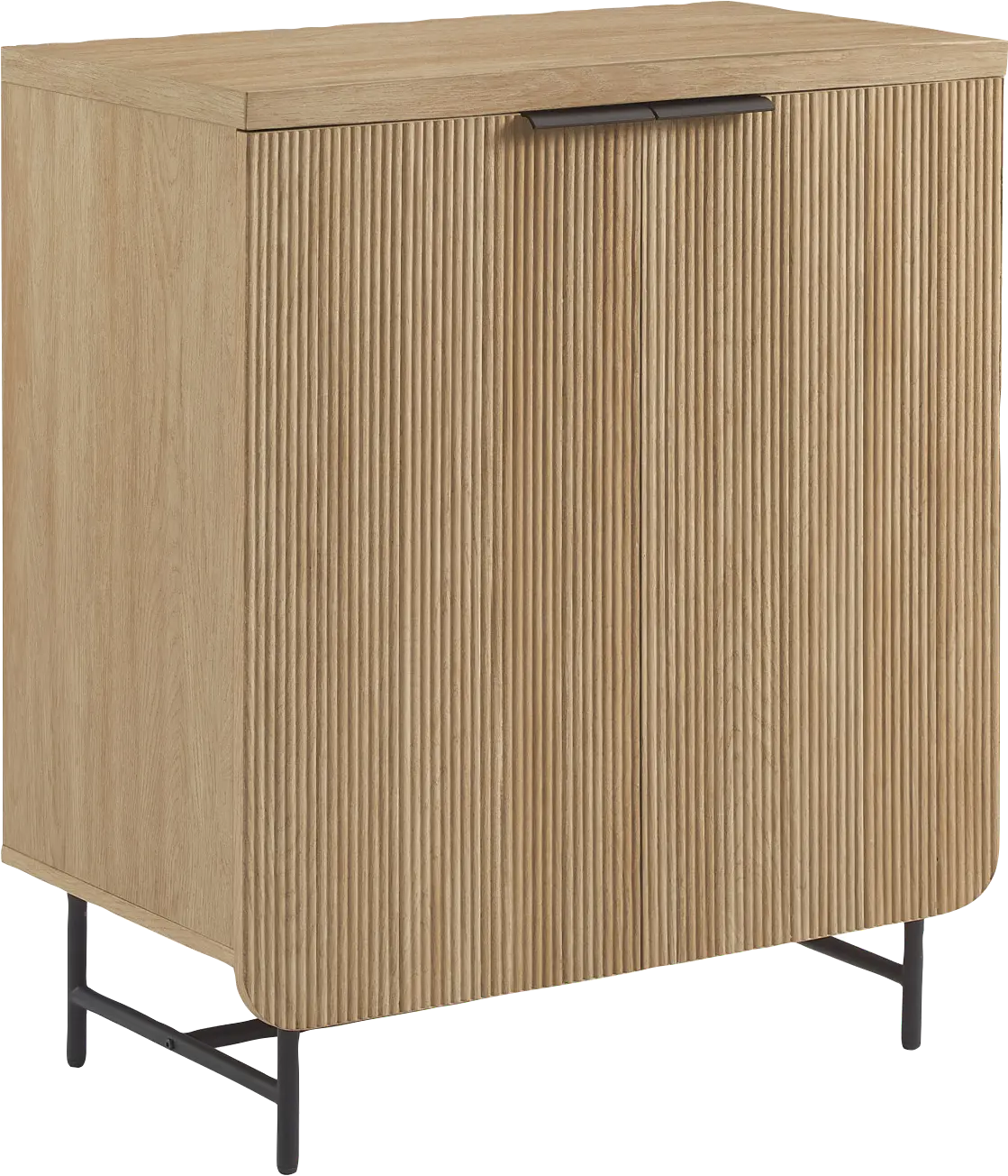 Omerea Oak Accent Cabinet