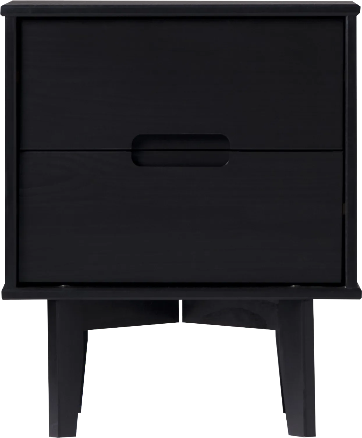 Namora Black Nightstand - Image 1